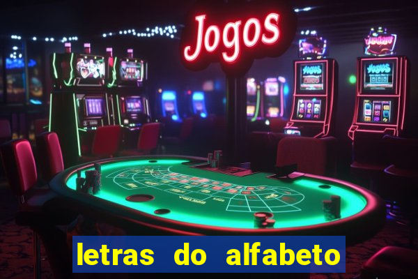 letras do alfabeto personalizadas para imprimir